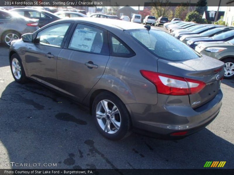 Sterling Gray / Charcoal Black 2014 Ford Focus SE Sedan