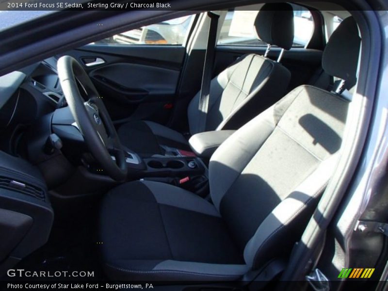 Sterling Gray / Charcoal Black 2014 Ford Focus SE Sedan