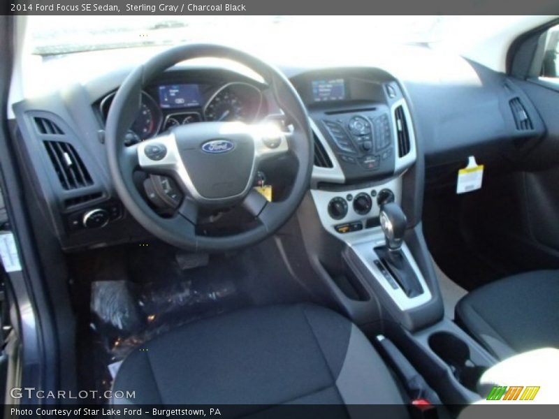 Sterling Gray / Charcoal Black 2014 Ford Focus SE Sedan