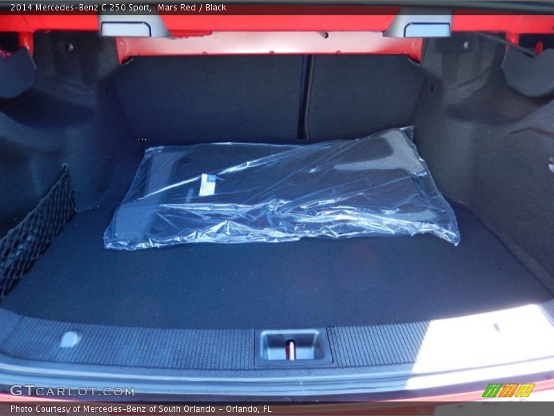 Mars Red / Black 2014 Mercedes-Benz C 250 Sport