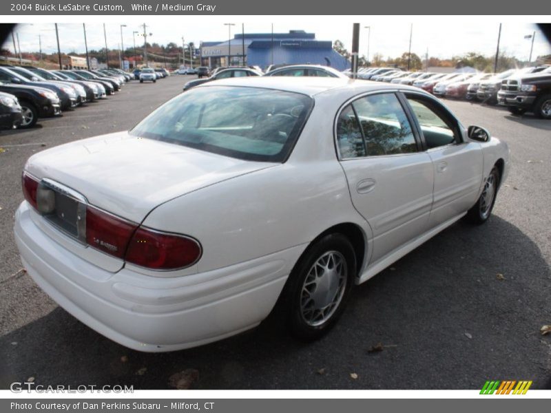 White / Medium Gray 2004 Buick LeSabre Custom