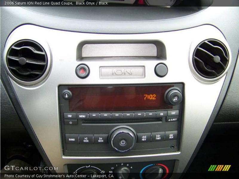 Black Onyx / Black 2006 Saturn ION Red Line Quad Coupe