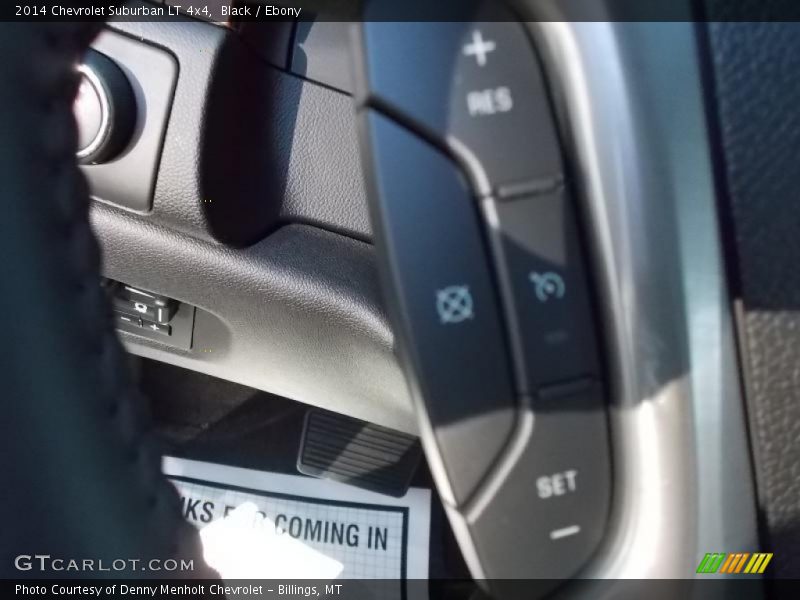 Black / Ebony 2014 Chevrolet Suburban LT 4x4