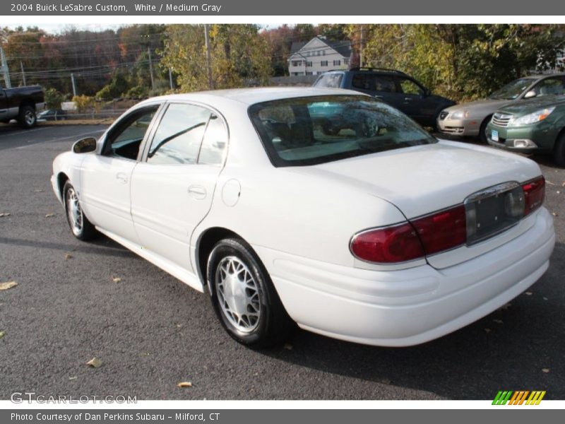 White / Medium Gray 2004 Buick LeSabre Custom