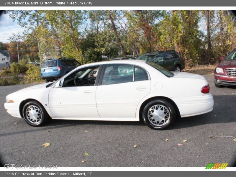 White / Medium Gray 2004 Buick LeSabre Custom