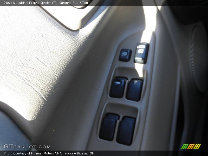 Saronno Red / Tan 2001 Mitsubishi Eclipse Spyder GT
