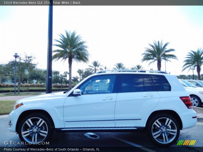 Polar White / Black 2014 Mercedes-Benz GLK 350