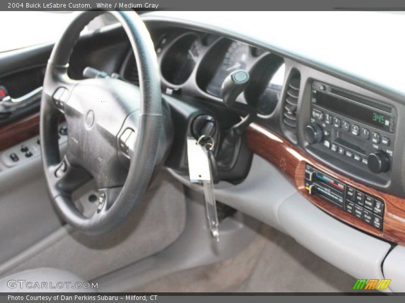 White / Medium Gray 2004 Buick LeSabre Custom