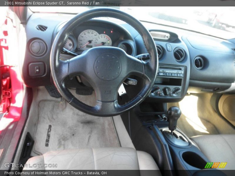 Saronno Red / Tan 2001 Mitsubishi Eclipse Spyder GT
