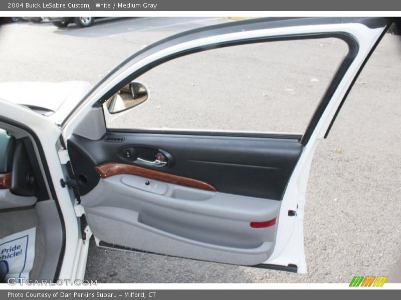 White / Medium Gray 2004 Buick LeSabre Custom