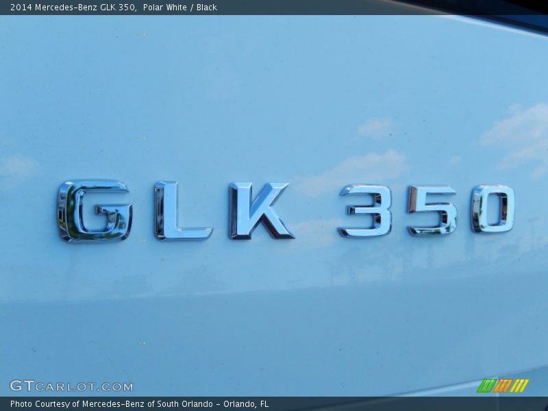 Polar White / Black 2014 Mercedes-Benz GLK 350