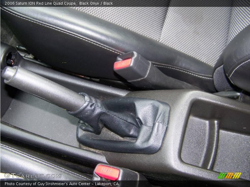 Black Onyx / Black 2006 Saturn ION Red Line Quad Coupe