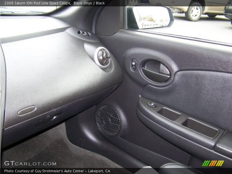 Black Onyx / Black 2006 Saturn ION Red Line Quad Coupe