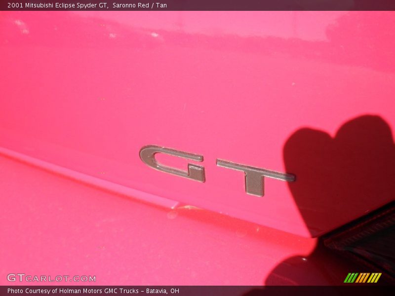 Saronno Red / Tan 2001 Mitsubishi Eclipse Spyder GT