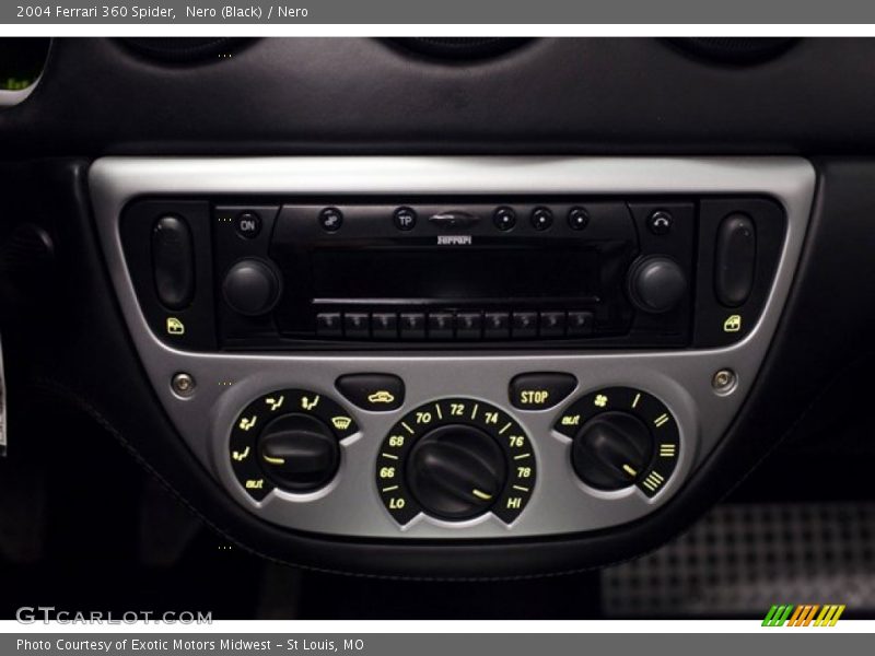 Controls of 2004 360 Spider