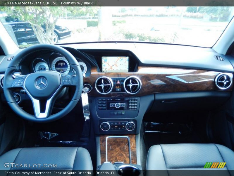 Polar White / Black 2014 Mercedes-Benz GLK 350