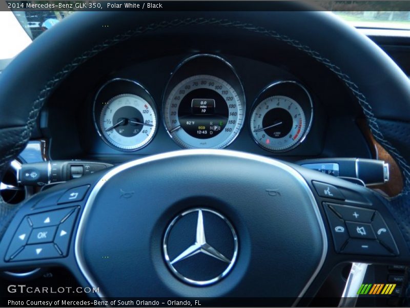 Polar White / Black 2014 Mercedes-Benz GLK 350