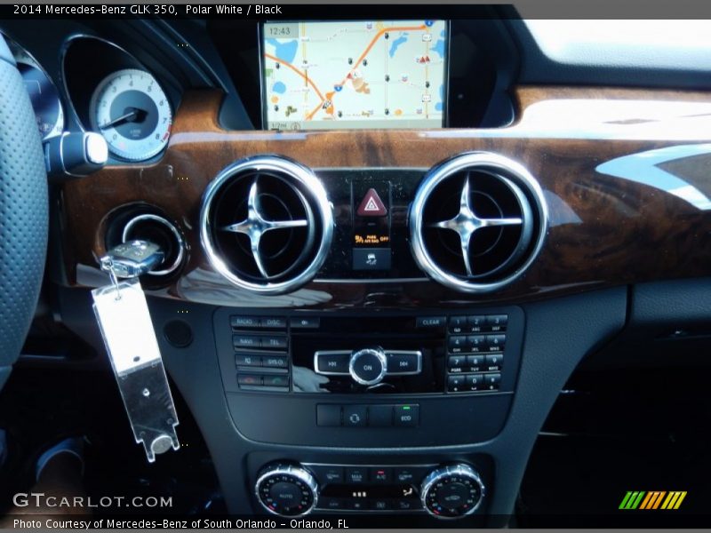 Polar White / Black 2014 Mercedes-Benz GLK 350