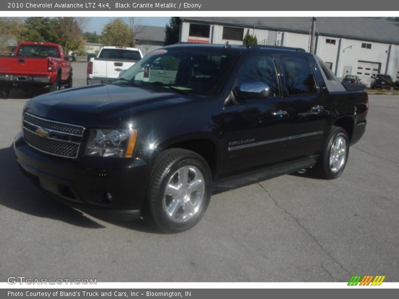 Black Granite Metallic / Ebony 2010 Chevrolet Avalanche LTZ 4x4