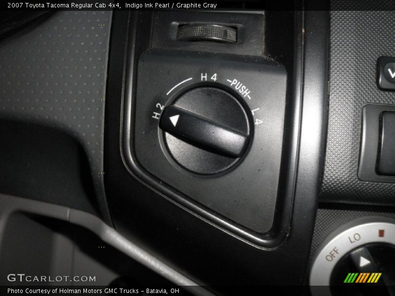 Indigo Ink Pearl / Graphite Gray 2007 Toyota Tacoma Regular Cab 4x4