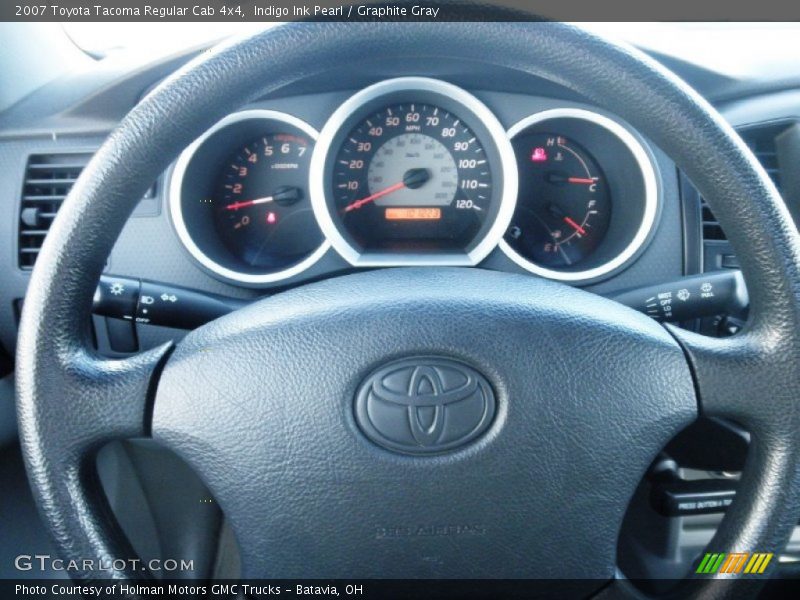 Indigo Ink Pearl / Graphite Gray 2007 Toyota Tacoma Regular Cab 4x4