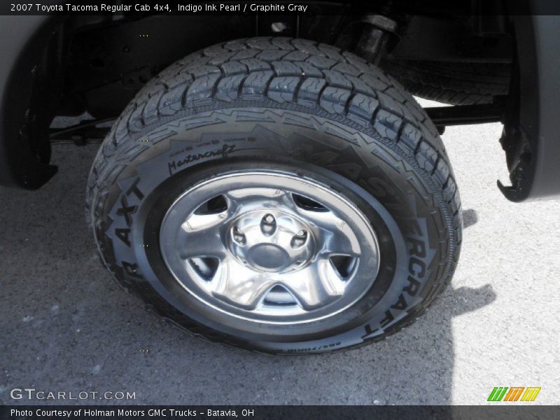 Indigo Ink Pearl / Graphite Gray 2007 Toyota Tacoma Regular Cab 4x4