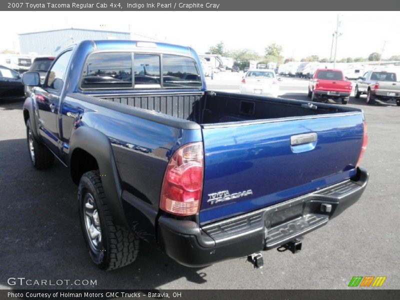 Indigo Ink Pearl / Graphite Gray 2007 Toyota Tacoma Regular Cab 4x4