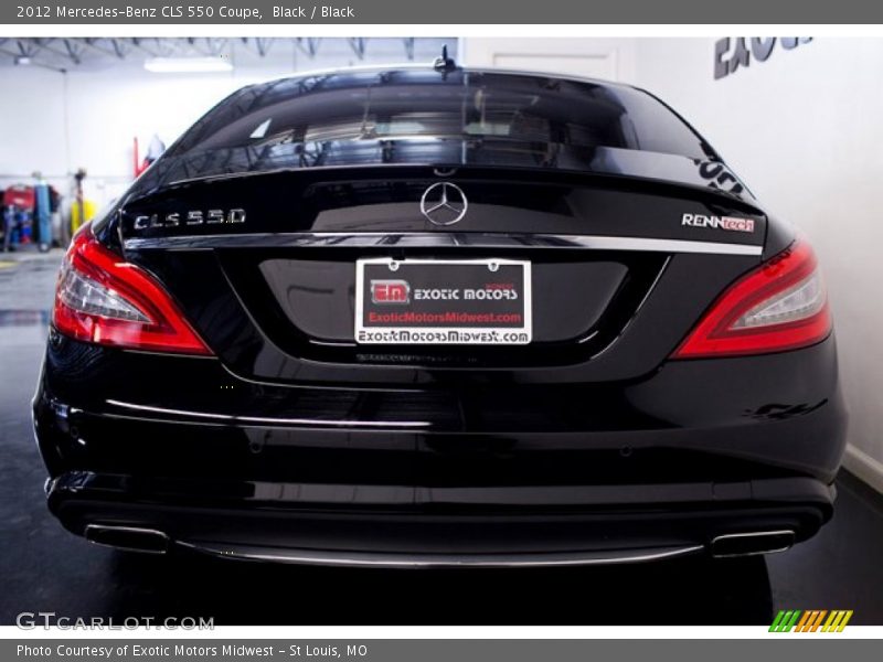 Black / Black 2012 Mercedes-Benz CLS 550 Coupe