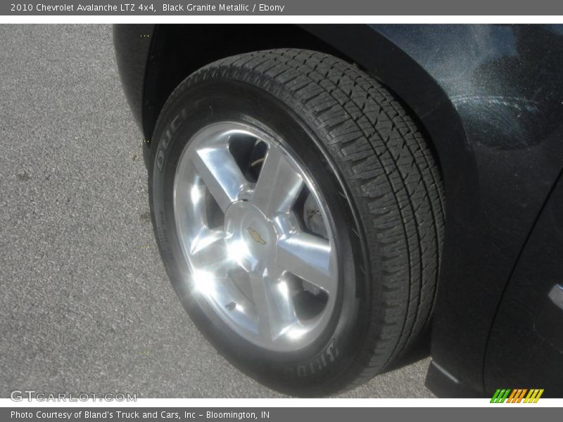Black Granite Metallic / Ebony 2010 Chevrolet Avalanche LTZ 4x4