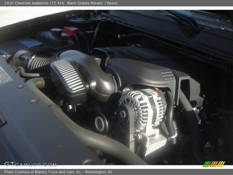 Black Granite Metallic / Ebony 2010 Chevrolet Avalanche LTZ 4x4