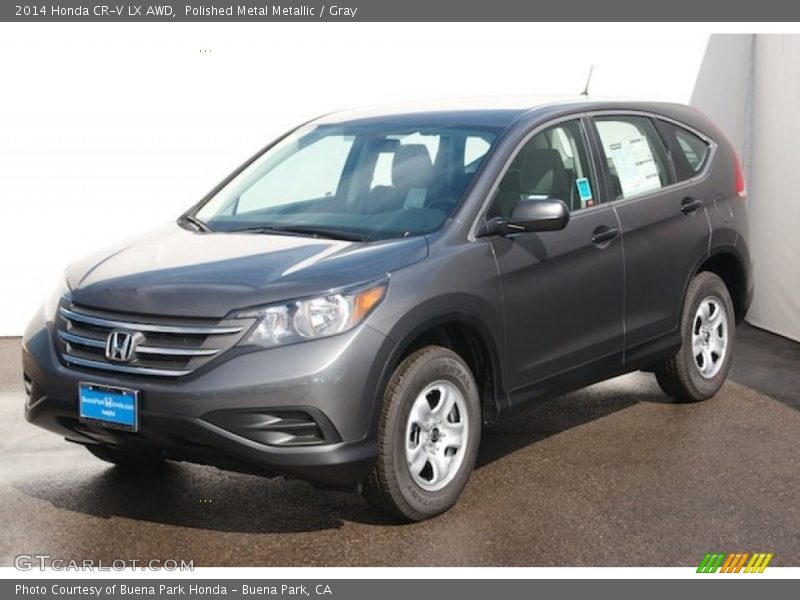 Polished Metal Metallic / Gray 2014 Honda CR-V LX AWD