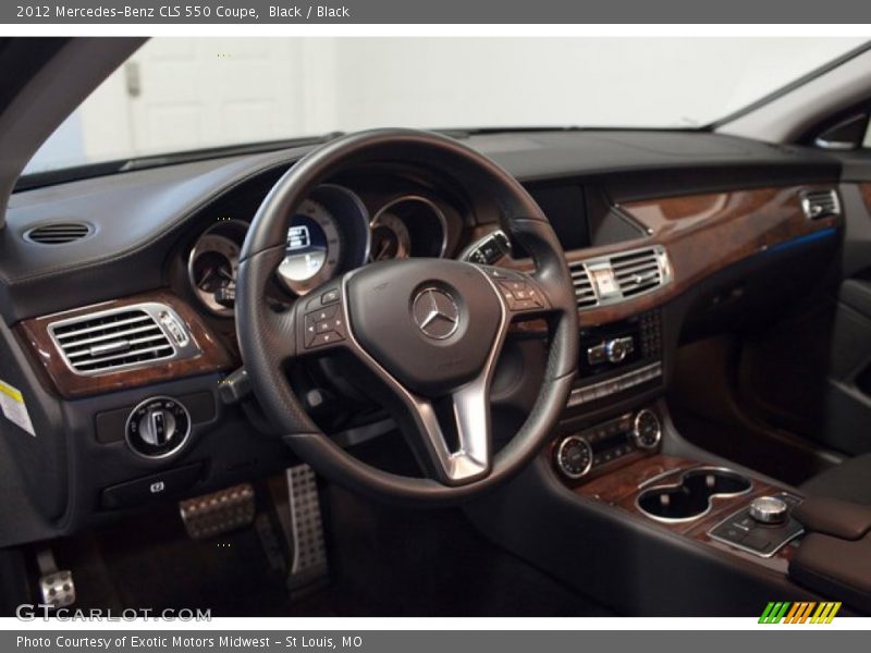 Dashboard of 2012 CLS 550 Coupe