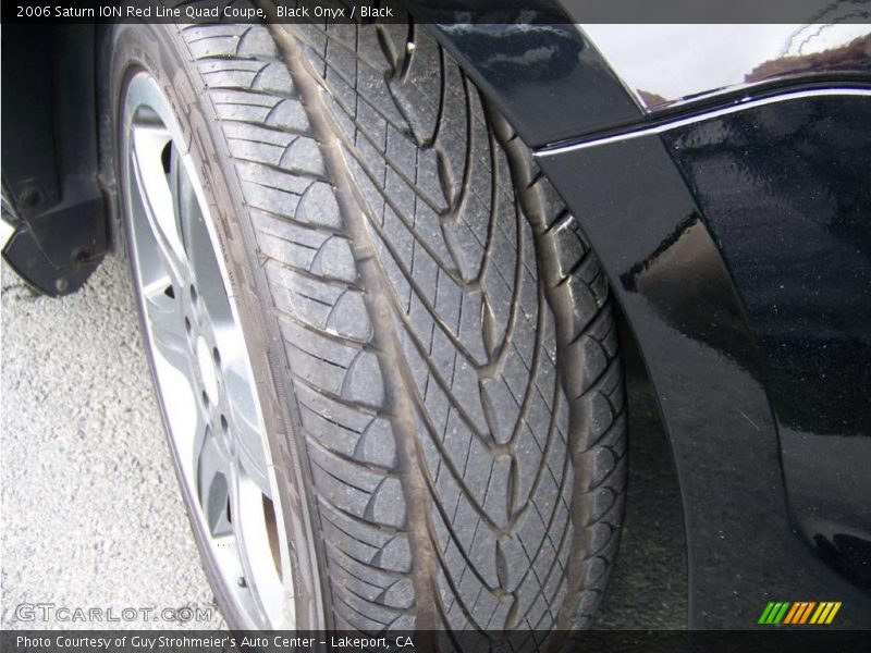 Black Onyx / Black 2006 Saturn ION Red Line Quad Coupe