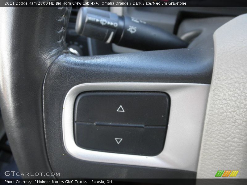 Omaha Orange / Dark Slate/Medium Graystone 2011 Dodge Ram 2500 HD Big Horn Crew Cab 4x4