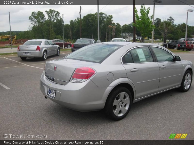 Silver Pearl Metallic / Gray 2007 Saturn Aura XE