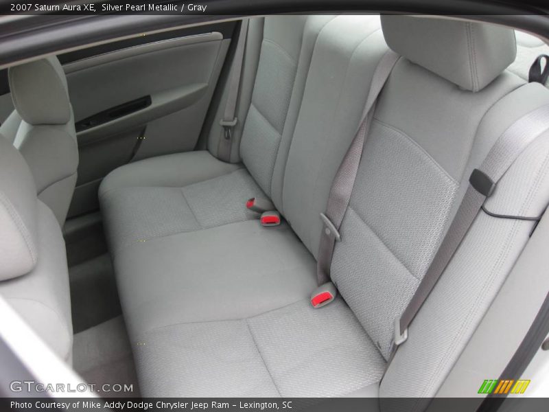Silver Pearl Metallic / Gray 2007 Saturn Aura XE