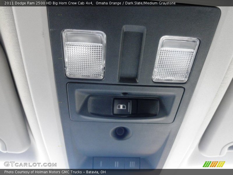 Omaha Orange / Dark Slate/Medium Graystone 2011 Dodge Ram 2500 HD Big Horn Crew Cab 4x4