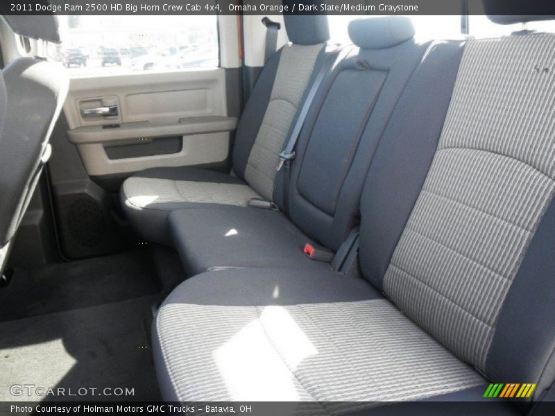 Omaha Orange / Dark Slate/Medium Graystone 2011 Dodge Ram 2500 HD Big Horn Crew Cab 4x4