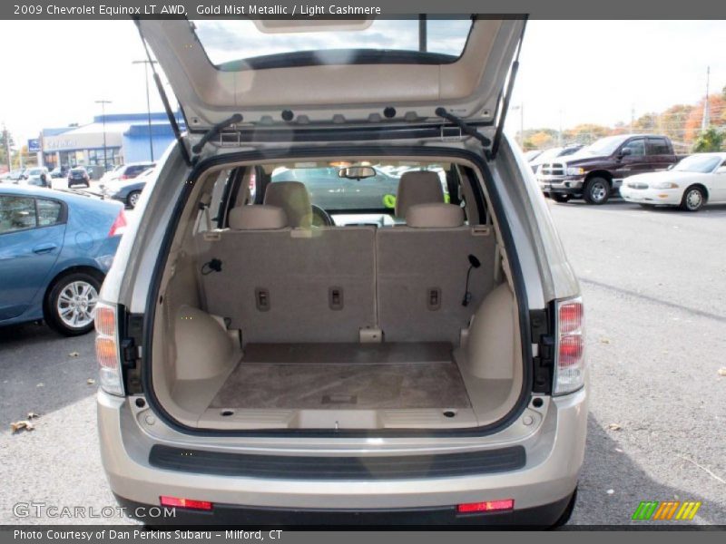 Gold Mist Metallic / Light Cashmere 2009 Chevrolet Equinox LT AWD