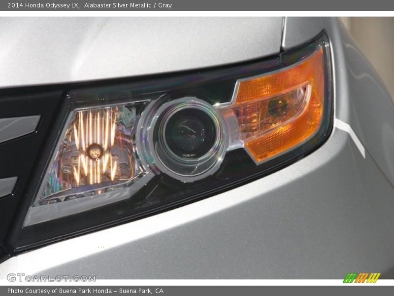 Alabaster Silver Metallic / Gray 2014 Honda Odyssey LX