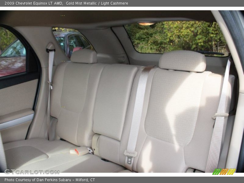 Gold Mist Metallic / Light Cashmere 2009 Chevrolet Equinox LT AWD