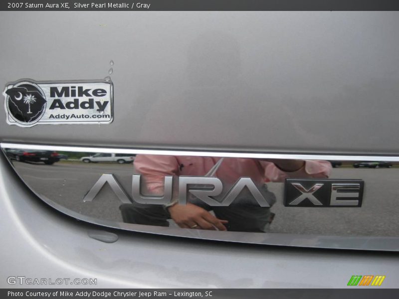 Silver Pearl Metallic / Gray 2007 Saturn Aura XE