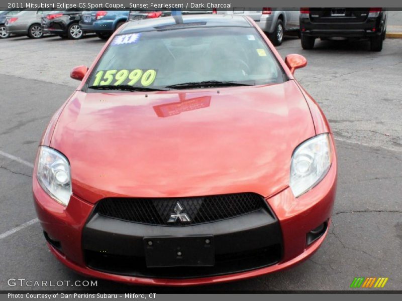 Sunset Pearlescent / Dark Charcoal 2011 Mitsubishi Eclipse GS Sport Coupe
