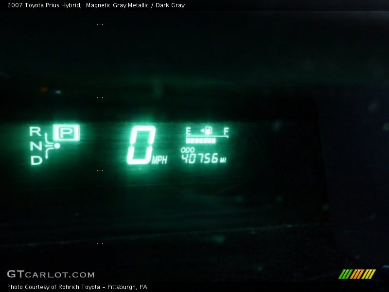 Magnetic Gray Metallic / Dark Gray 2007 Toyota Prius Hybrid
