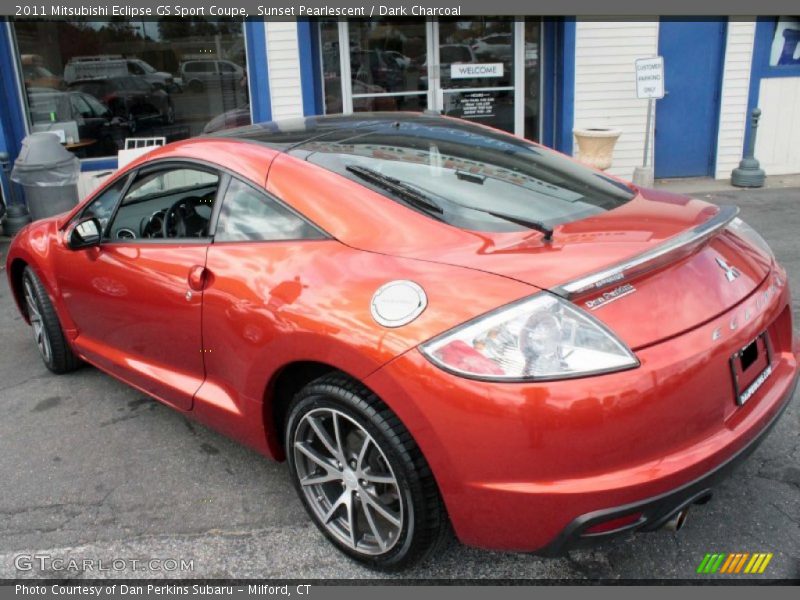 Sunset Pearlescent / Dark Charcoal 2011 Mitsubishi Eclipse GS Sport Coupe