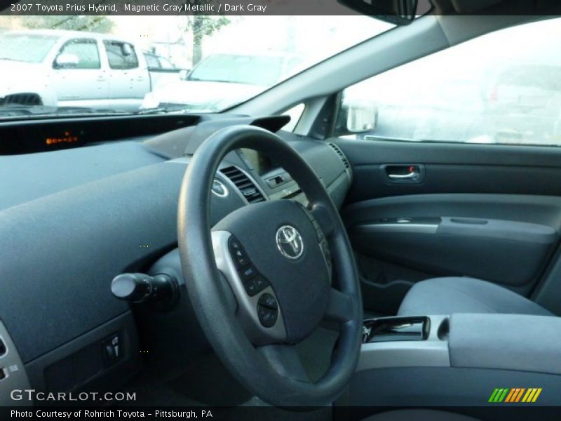 Magnetic Gray Metallic / Dark Gray 2007 Toyota Prius Hybrid