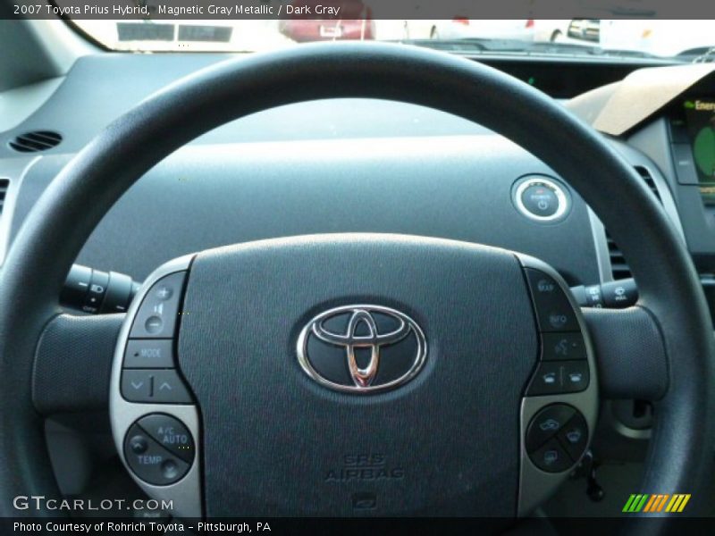 Magnetic Gray Metallic / Dark Gray 2007 Toyota Prius Hybrid