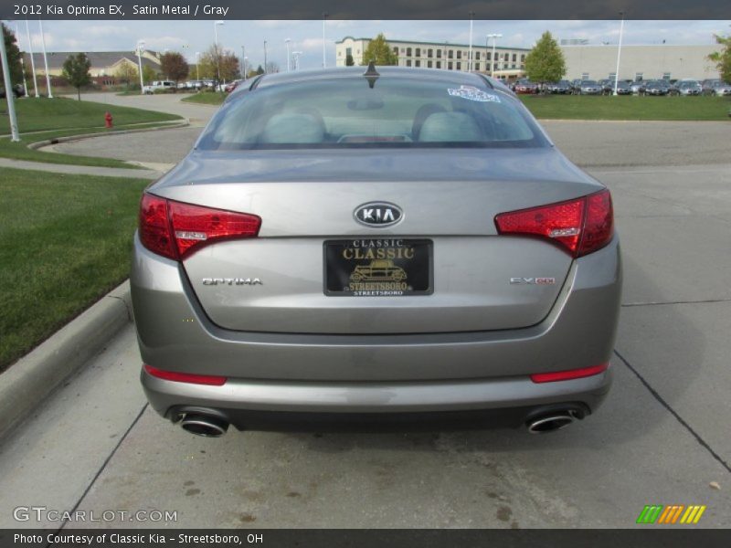 Satin Metal / Gray 2012 Kia Optima EX