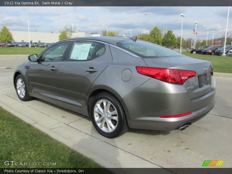 Satin Metal / Gray 2012 Kia Optima EX