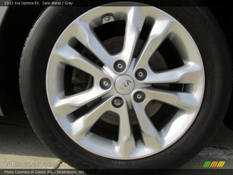 Satin Metal / Gray 2012 Kia Optima EX
